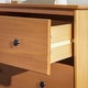 preview thumbnail 27 of 62, Walker Edison Bullrushes 6-Drawer Solid Wood Dresser