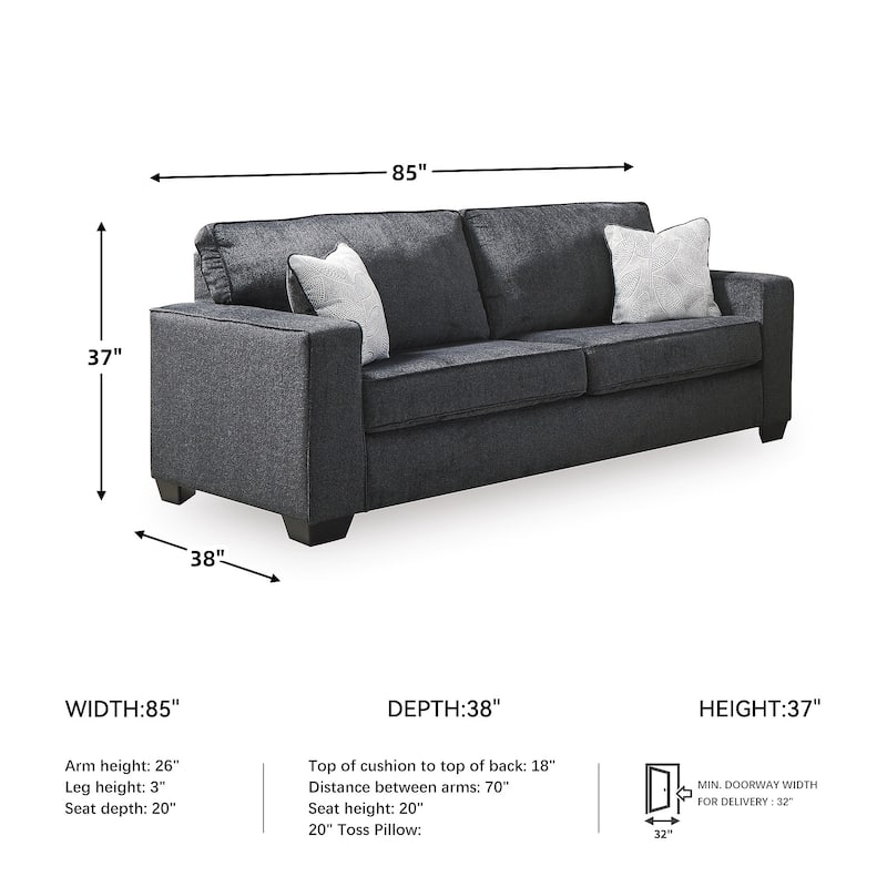 Signature Design by Ashley Altari Sofa - 85" W x 38" D x 37" H