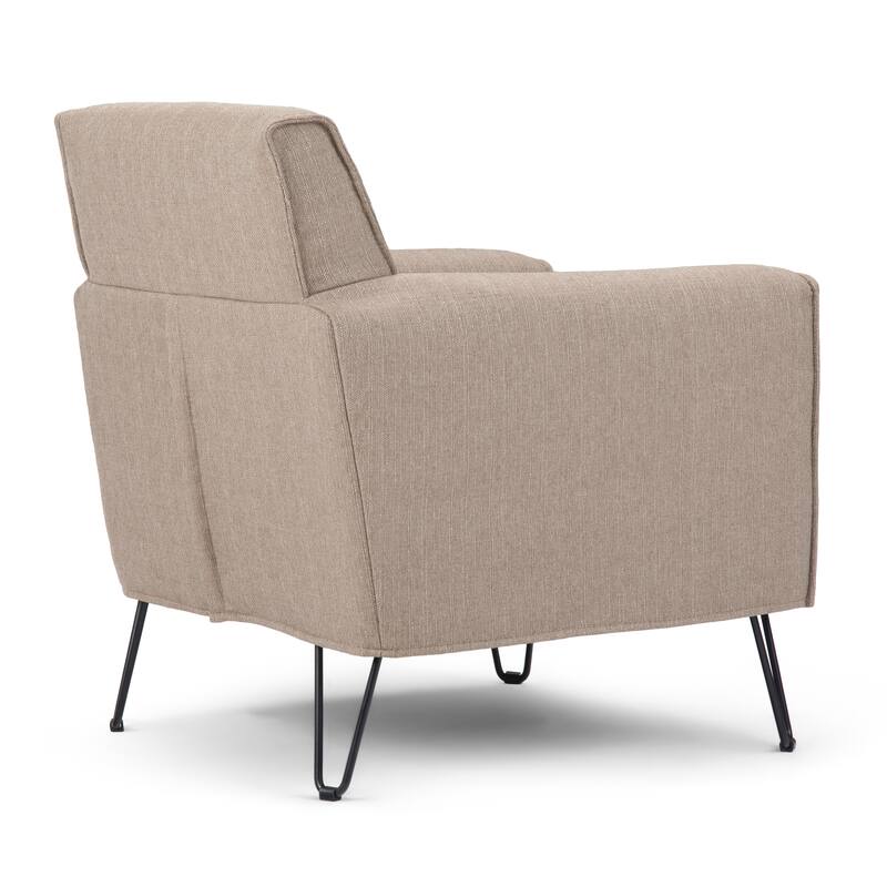 WYNDENHALL Edward 28 inch Wide Mid Century Modern Accent Chair - 28 x 30.3 x 33.1