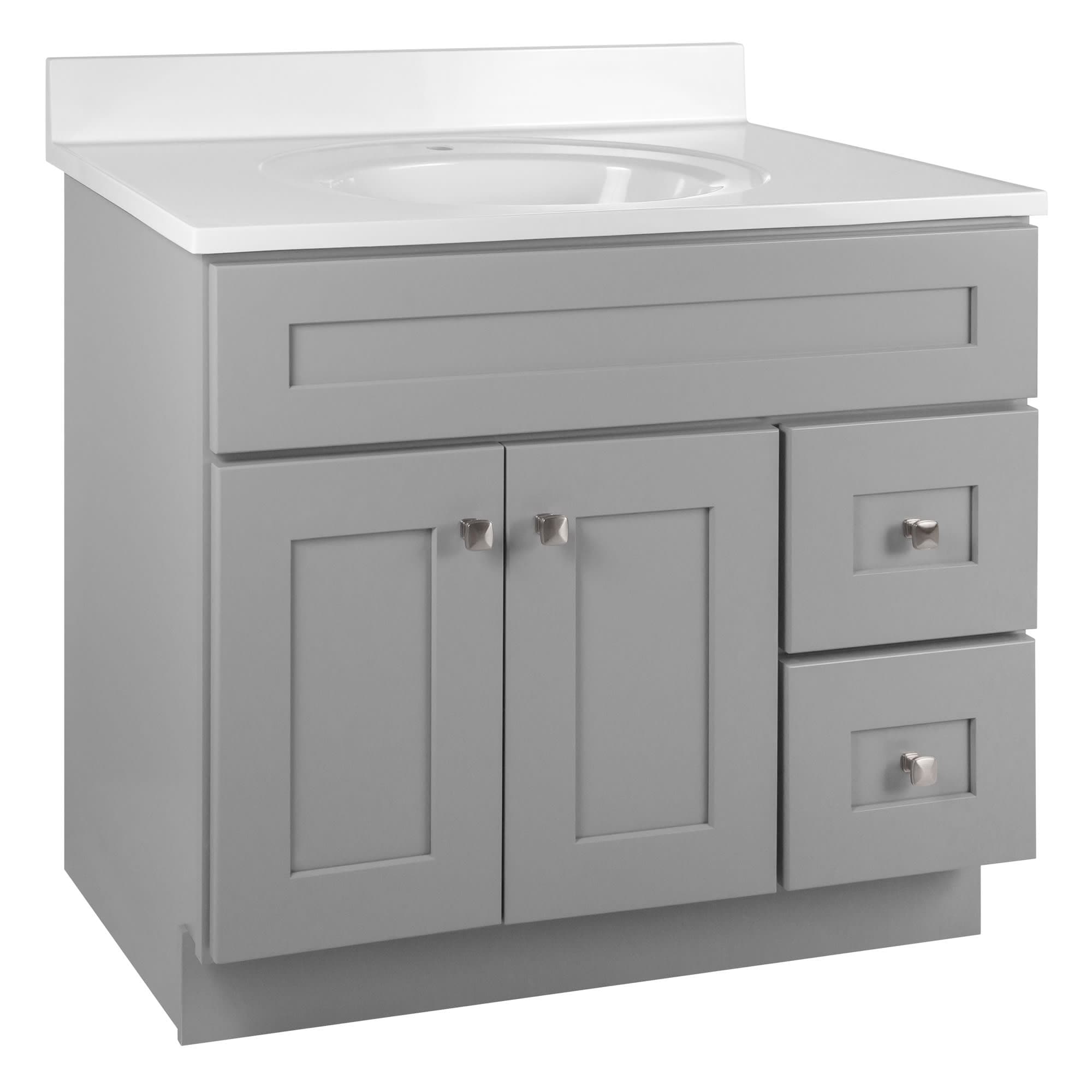 Design House 216275 Brookings 36" Free Standing Single Basin Vanity
