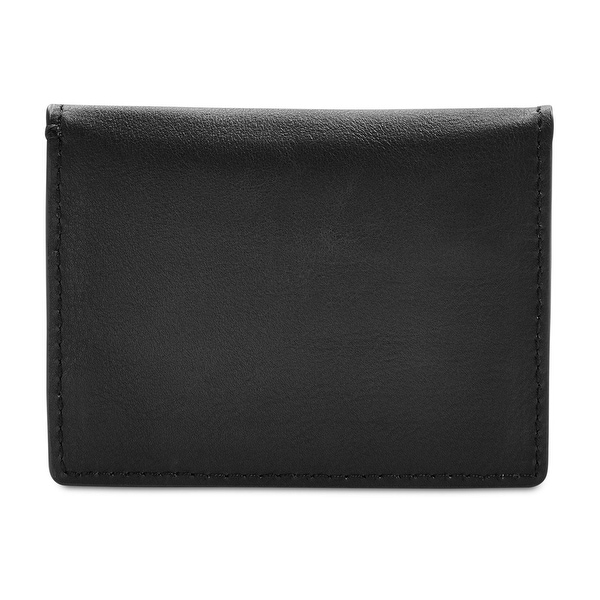 Shop Fossil Mens Magnetic Coin Card Case Wallet, black, One Size - One Size - On Sale ...
