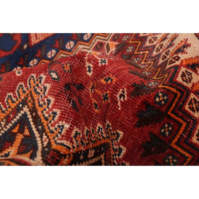 ECARPETGALLERY Hand-knotted Konya Anatolian Red Wool Rug - 5'3 x 9'10