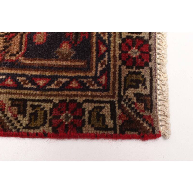 ECARPETGALLERY Hand-knotted Kayseri Vintage Red Wool Rug - 4'7 x 6'3