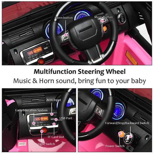 remote control power wheels with bluetooth