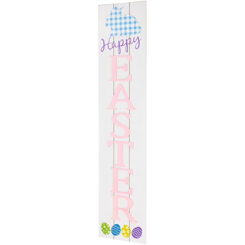 Happy Easter Wooden Wall Sign - 36"