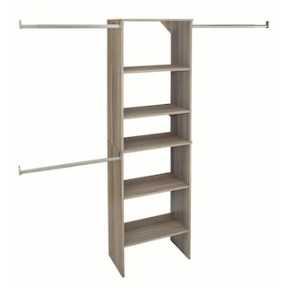 ClosetMaid SuiteSymphony 25-inch Wide Tower Starter Closet Organizer