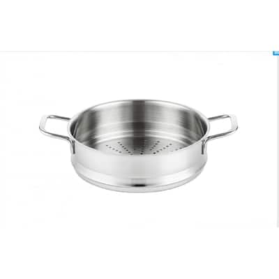 Prime Cook 3'' Depth S/S Steamer Insert/Basket with 24cm/28cm Diameter