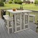 preview thumbnail 28 of 53, Lehigh 6-Piece Outdoor Balcony Set - Bar-height
