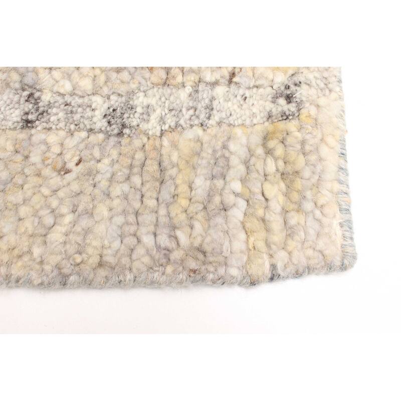 ECARPETGALLERY Hand-knotted Tangier Sage Wool Rug - 5'3 x 7'9