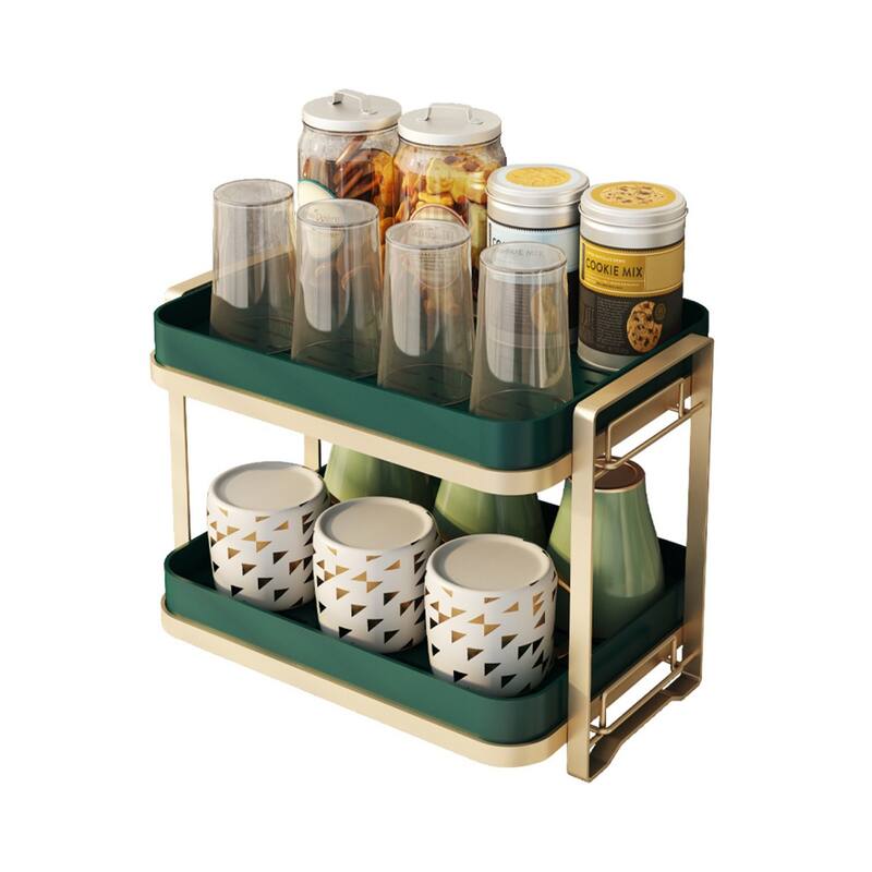 Dish Drying Rack ,Double-layer Dish Tray for Kitchen