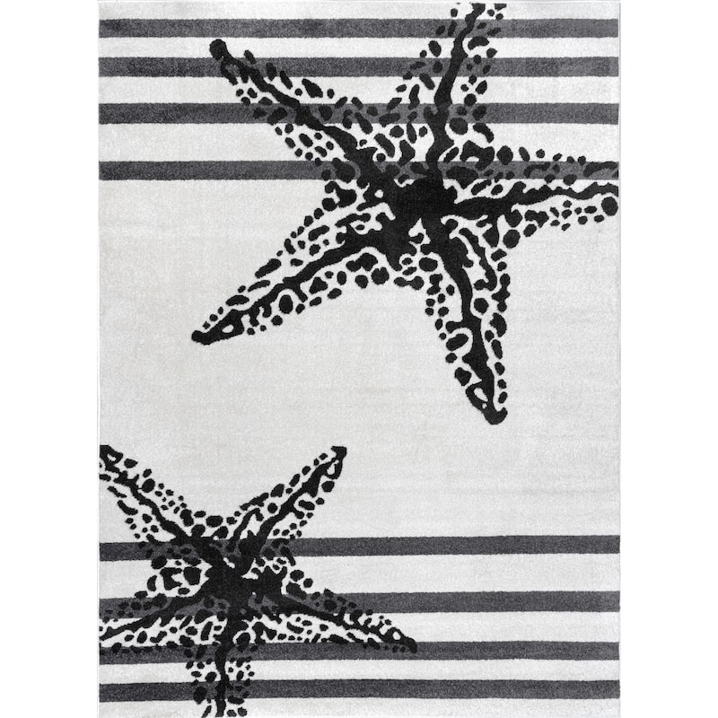 Nuloom Minnie Coastal Starfish Area Rug