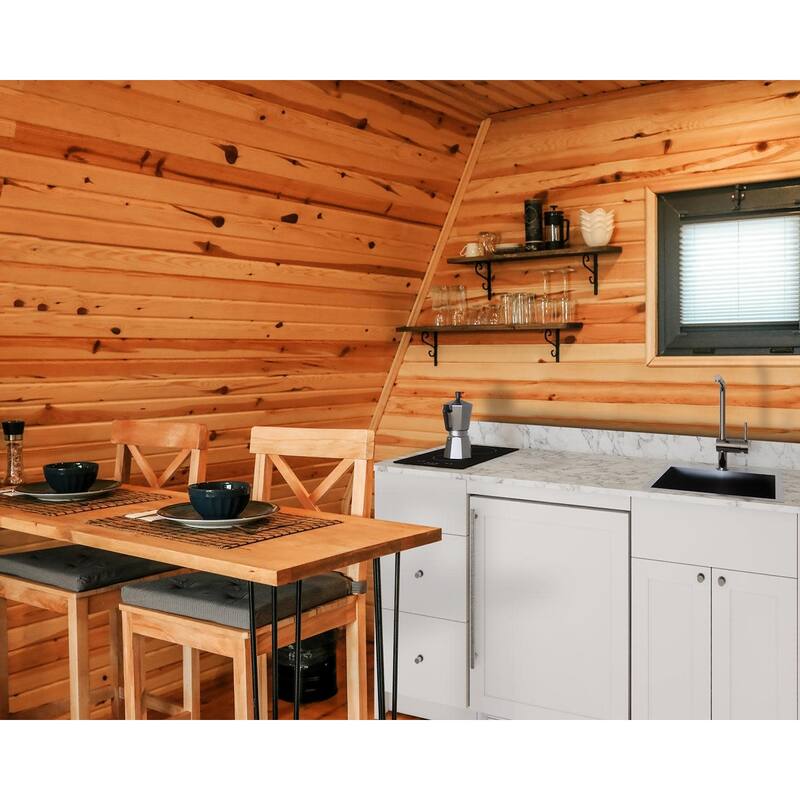 Summit CALDERA35ISINKL 63" Wide Kitchenette with Induction Burner