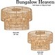 preview thumbnail 4 of 7, Minka Lavery 5043 Bungalow Heaven 5 Light 20" Wide Flush Mount with