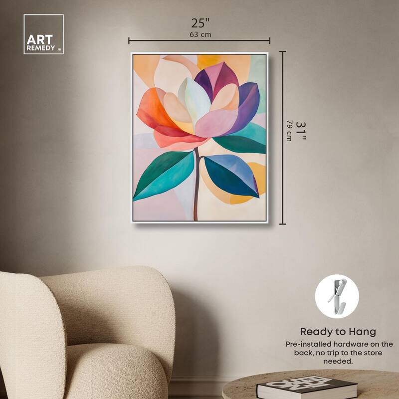 Magnolia in Color I Canvas by Art Remedy