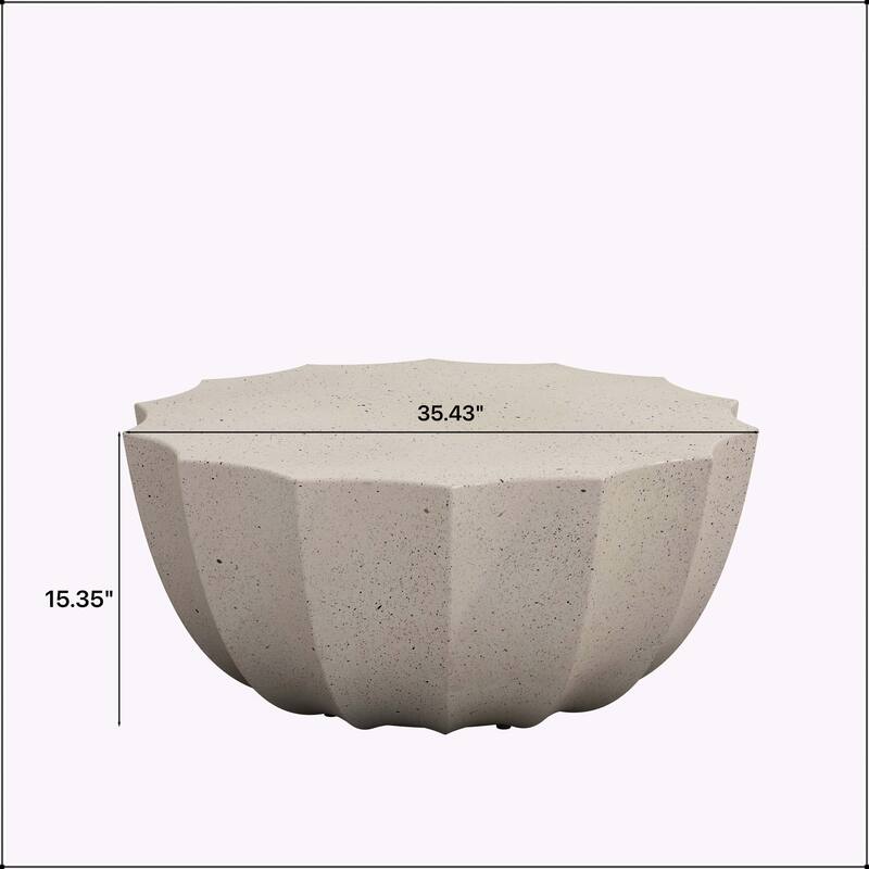 Outdoor and Indoor Waterproof Coffee Table