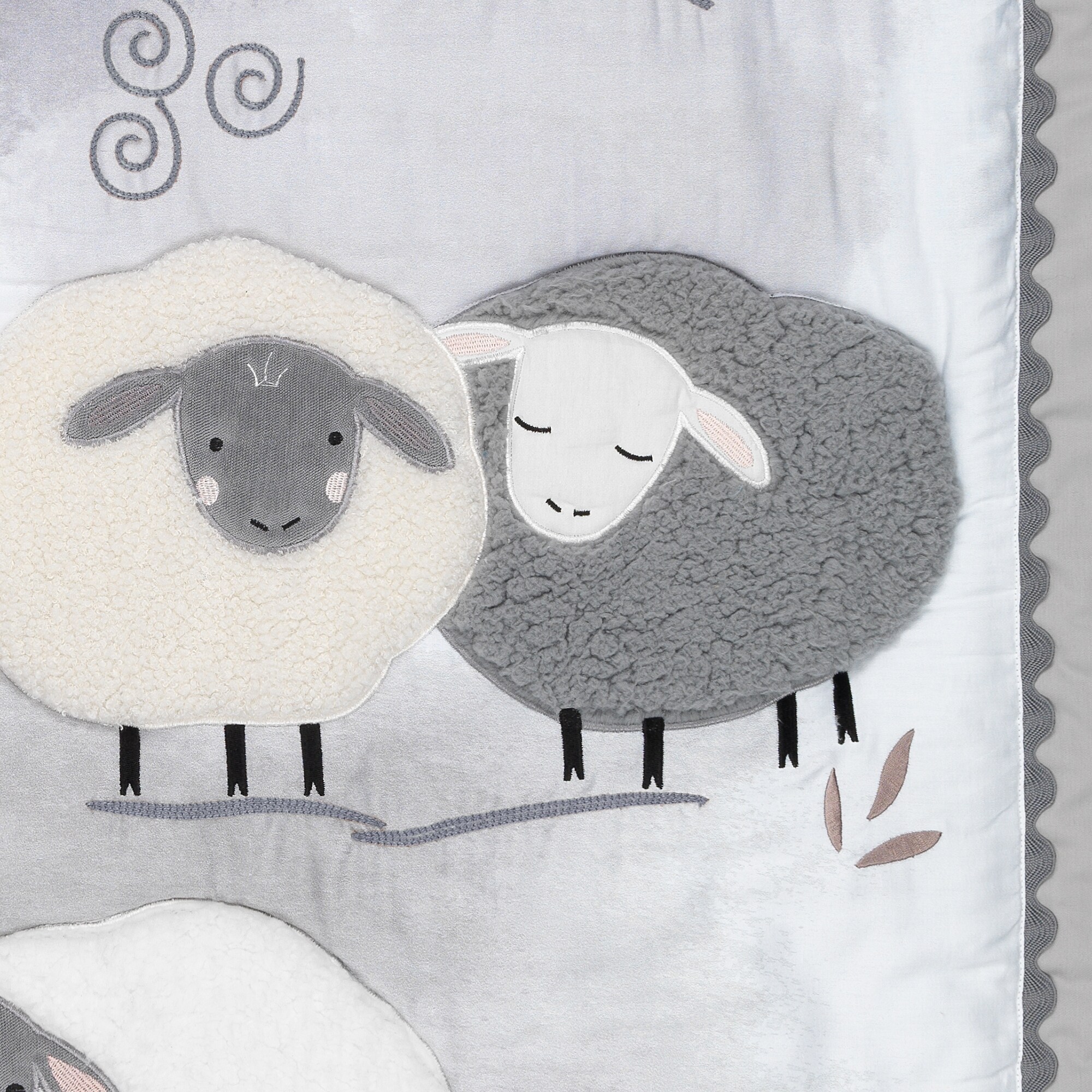 sheep crib bedding