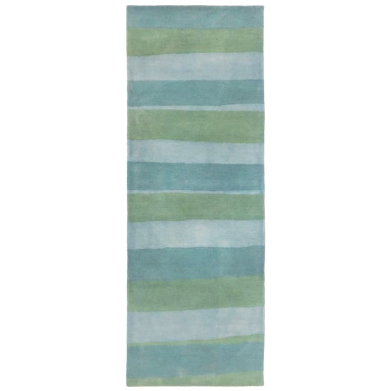 Liora Manne Piazza Stripes Indoor Rug Sea Breeze