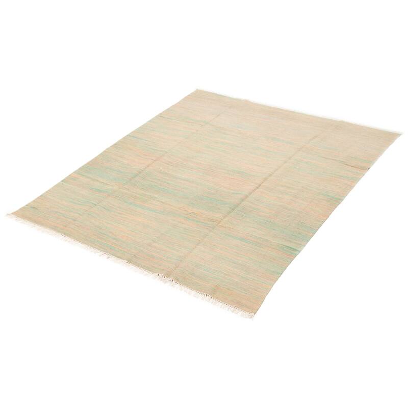 Ankara FW Teal Kilim 5'8" x 8'0" - 5'8 x 8'0