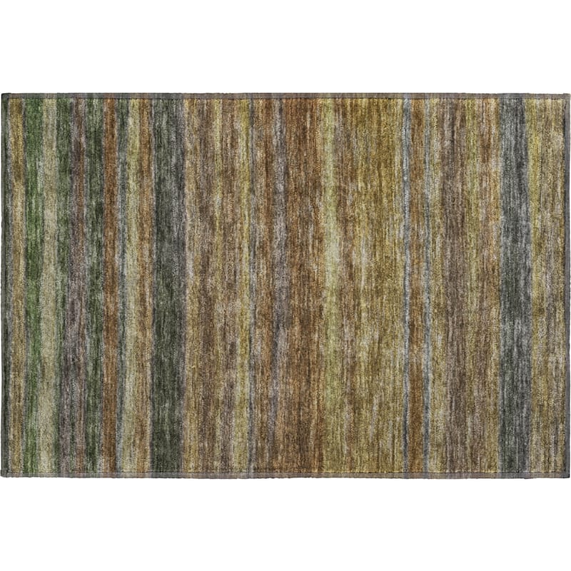 Premium Washable Super Soft Ombre Stripes Mayfield Rug