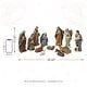 preview thumbnail 26 of 77, Glitzhome 12pcs Resin Christmas Multi/ Blue/ Ivory Nativity Figurines Set