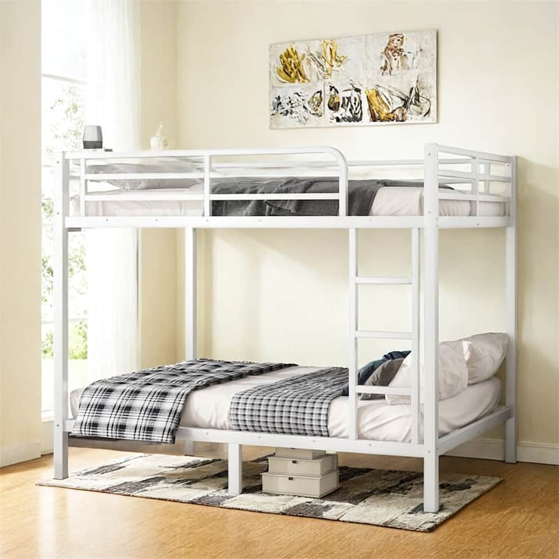 Metal Full Over Full Bunk Bed for Teens and Adults,Space-Saving