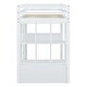 preview thumbnail 17 of 17, Twin Size Loft Bed with Large Shelves