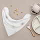 preview thumbnail 2 of 4, Boho Desert Sun Fabric Bandana Baby Bibs 3 Pack Set Blush Pink Mauve Taupe Bohemian Watercolor Mountains Minimalist Geometric