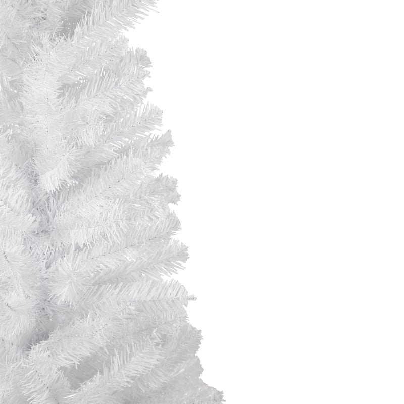 4.5' White Georgian Pine Artificial Pencil Christmas Tree Unlit