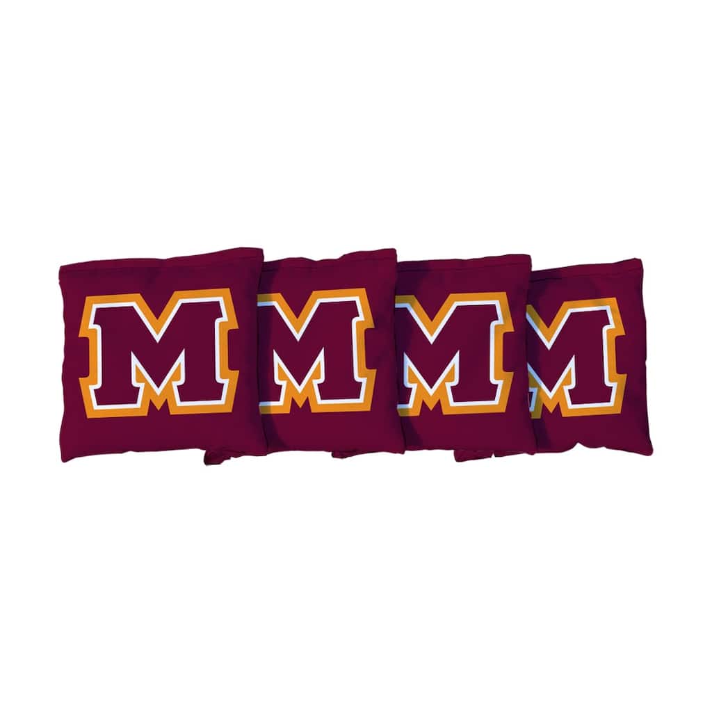 Maryville College Scots Red Cornhole Bags