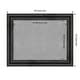 preview thumbnail 17 of 36, Amanti Art Rustic Pine Black Framed Magnetic Board Board Size 24x18