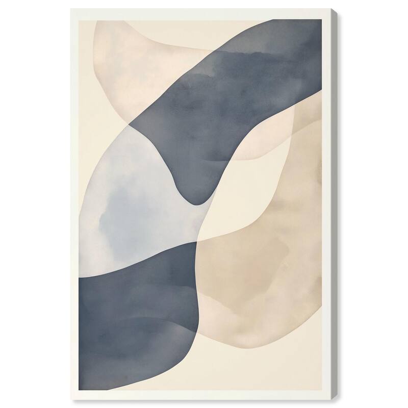 Organic Ovals Canvas by Art Remedy, Gallery Wrapped - 36" x 54"