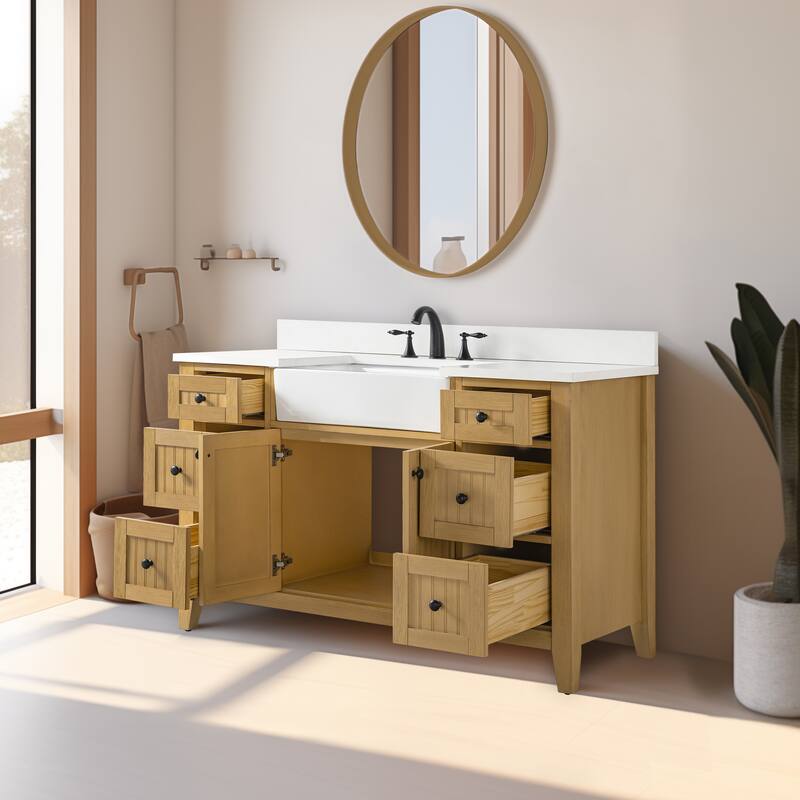 Burbank 54" Single Sink Vanity