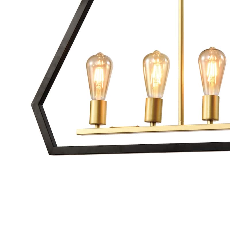 Maxax 5 - Light Kitchen Island Linear Pendant