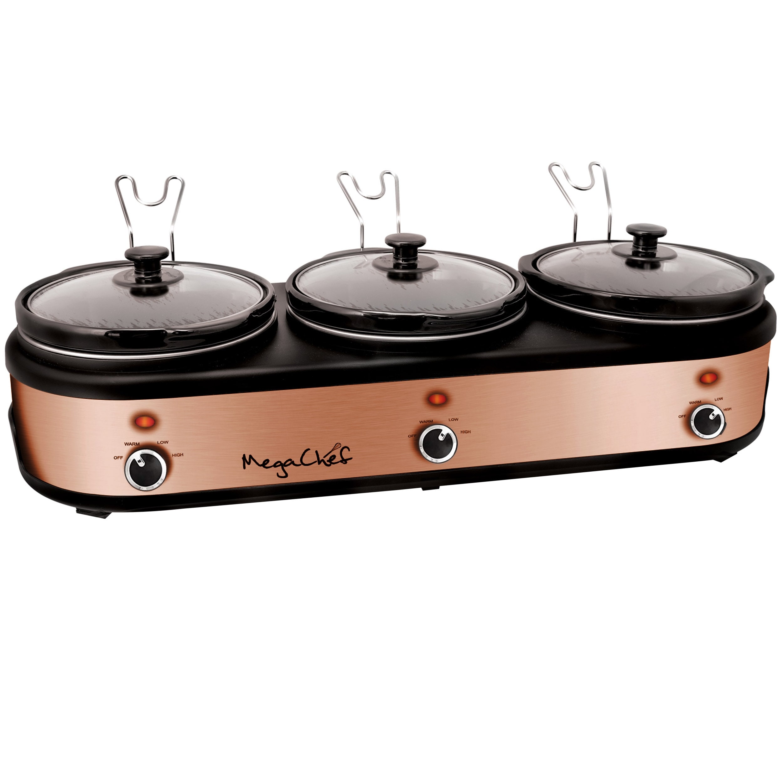 Black and copper slow cooker store