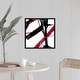 preview thumbnail 5 of 5, "Patriotica" Black Float Frame Canvas Art 20 x 20