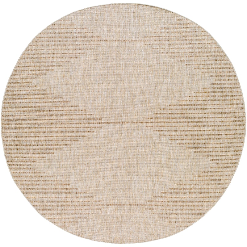 Livabliss Eagean Bohemian Diamond Outdoor Area Rug