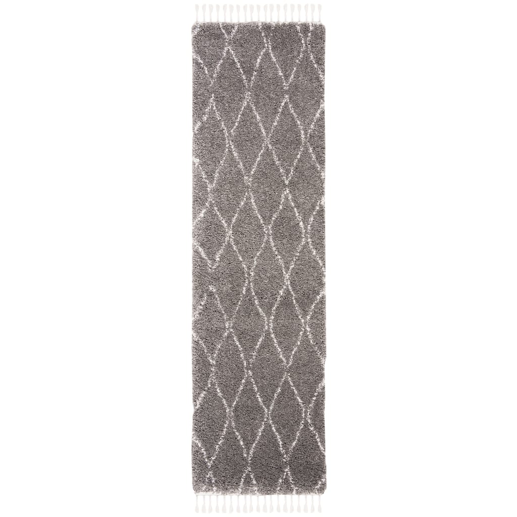 SAFAVIEH Moroccan Fringe Shag Trula 2-inch Thick Rug
