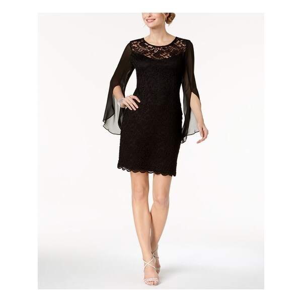 womens black dress size 16