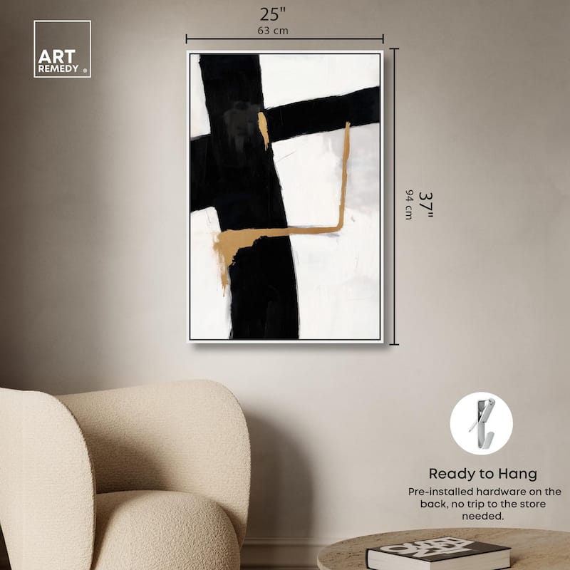 Dichotomy IV Canvas by Art Remedy