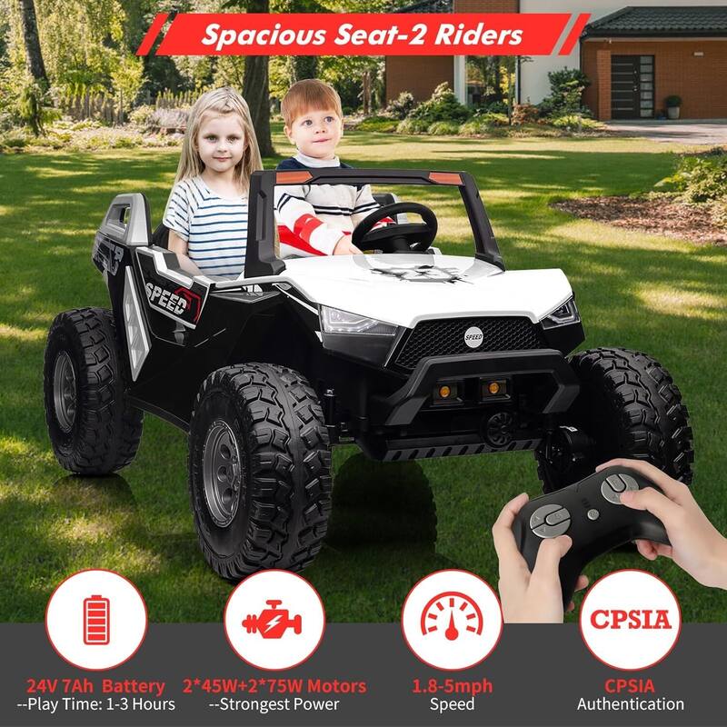 2 Seats Ride On UTV with Remote Control