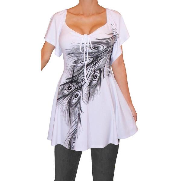 Slimming blouse styles for women plus size