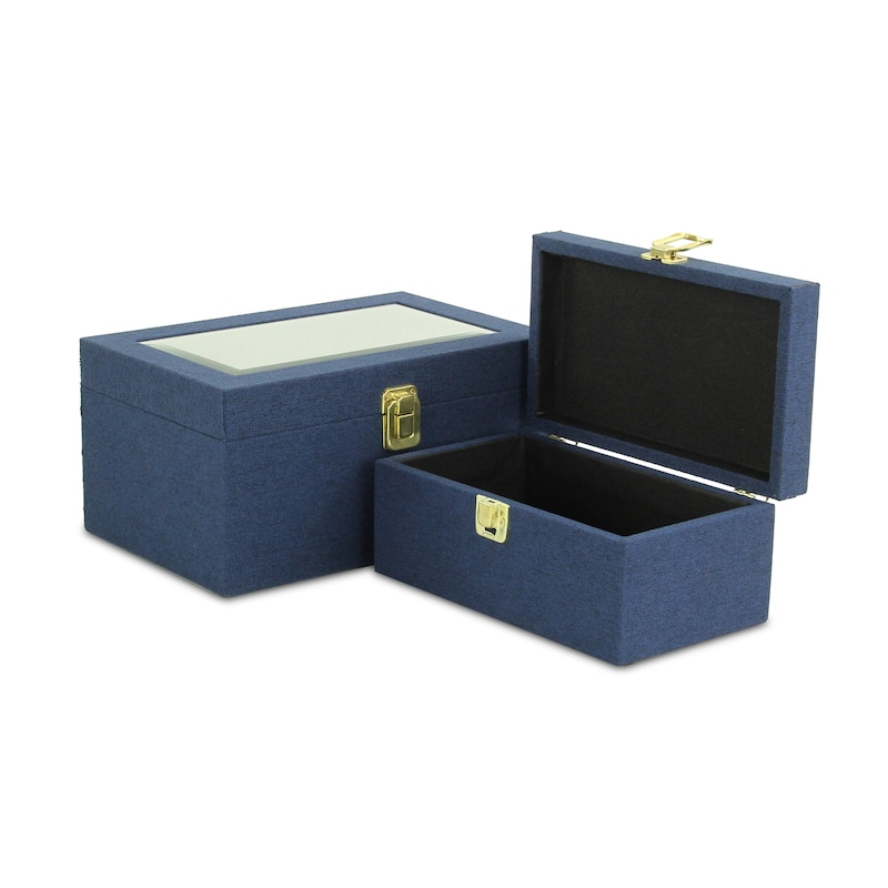Canter Isle Linen Decorative Box Set