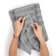 preview thumbnail 90 of 108, 3 Piece Bathroom Towel Set 100% Cotton Luxury Turkish Bath Hand Towels Extra Large Face Towels Clearance Set
