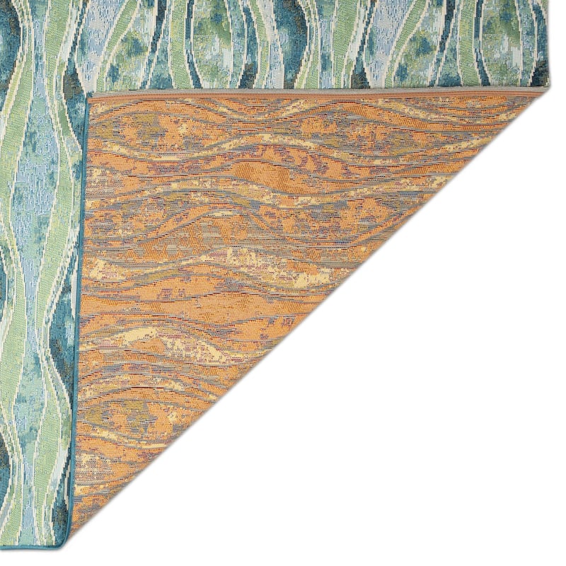 Liora Manne Marina Wave Indoor/Outdoor Area Rug