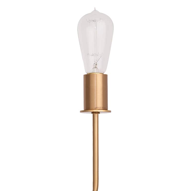 Radiant 6 Light Modern Farmhouse Chandelier - Gold - 42"D x 42"W x 79"H