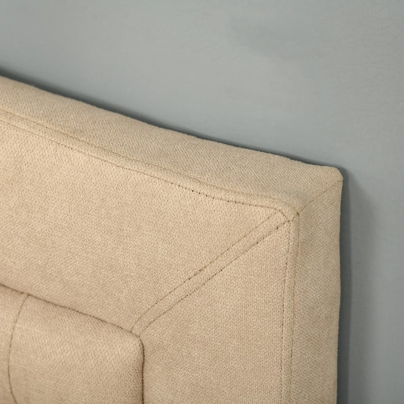 HOMCOM Upholstered Headboard, Button Tufted Bedhead Board, Home Bedroom Decoration for Full-Sized Beds