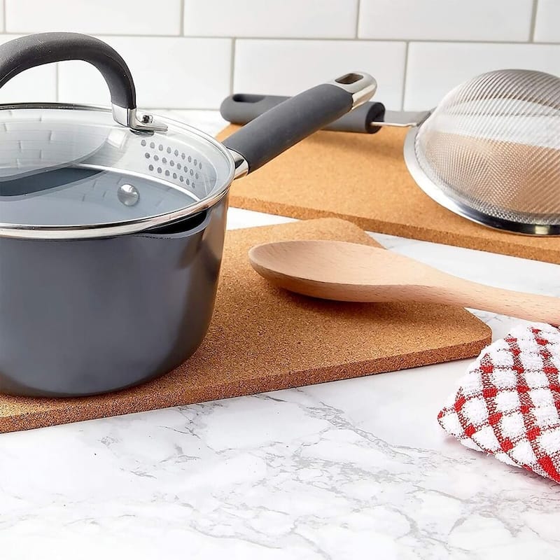 3 Pcs Rectangle Cork Trivets Placemats On Sale Bed Bath & Beyond