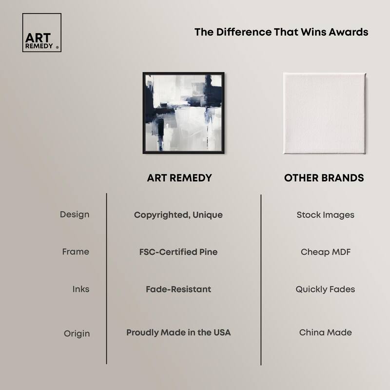 Porcelain Blue on White II Canvas by Art Remedy