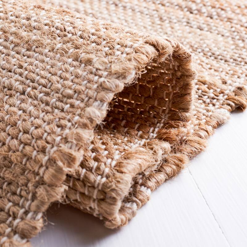SAFAVIEH Handmade Natura Golchehr Jute & Wool Rug