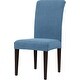 preview thumbnail 44 of 89, Subrtex Dining Chair Slipcover Set of 4 Furniture Protector Denim Blue